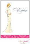 Personalized Stationery/Thank You Notes by Modern Posh - Diva - Blonde Wedding Diva