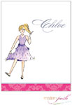 Personalized Stationery/Thank You Notes by Modern Posh - Diva - Blonde Little Diva