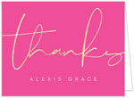Stationery/Thank You Notes by Modern Posh - Simple Thanks Pink