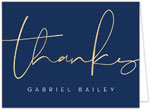 Stationery/Thank You Notes by Modern Posh - Simple Thanks Navy