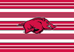 Noteworthy College Folded Note Stationery - Arkansas Razorbacks (CFN528)