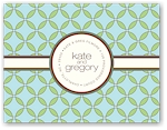 Noteworthy - Faux Stamp Imprintables (Looped Moss Folded Note) (FN2712)