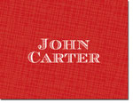 Noteworthy Collections - Stationery (3 Square Red) (FN-1201)