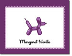 Noteworthy Collections - Stationery (Balloon Animal Purple) (FN-1214)