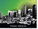 Noteworthy Collections - Stationery (City Style Miami) (FN-1327)