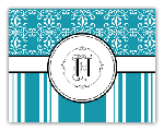 PSA Essentials - LuLu Stampable Note Cards (Lace Turquoise)