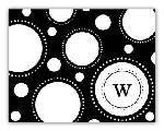 PSA Essentials - LuLu Stampable Note Cards (Lily Pad Black)