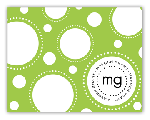 PSA Essentials - LuLu Stampable Note Cards (Lily Pad Green)