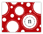 PSA Essentials - LuLu Stampable Note Cards (Lily Pad Red)