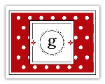 PSA Essentials - LuLu Stampable Note Cards (Swiss Dot Red)