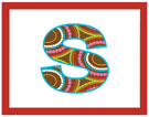 Picture Perfect Note Cards - Initial S (21454NC)