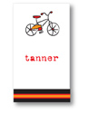 Polka Dot Pear Design - Contact Cards (Let's Ride) (1260b)