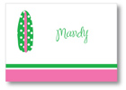 Polka Dot Pear Design - Notecards (Let's Go Surfing) (1268a)