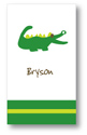 Polka Dot Pear Design - Contact Cards (Courtney the Croc) (1271b)