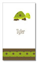 Polka Dot Pear Design - Contact Cards (Tyler the Turtle) (1239b)