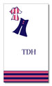 Polka Dot Pear Design - Contact Cards (Sailor in Pink) (1242b)