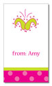 Polka Dot Pear Design - Contact Cards (Flower Dots) (1245b)