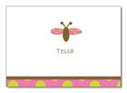 Polka Dot Pear Design - Notecards (Bubble Bee) (1246a)