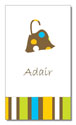 Polka Dot Pear Design - Contact Cards (Polka Dot Purse) (1252b)