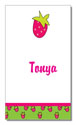 Polka Dot Pear Design - Contact Cards (Strawberries ) (1253b)
