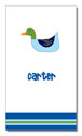 Polka Dot Pear Design - Contact Cards (Mallard) (1256b)