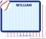 Note Cards/Stationery by Prints Charming - Classic Baseball (Flat)