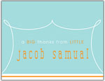 Prints Charming Folded Note Cards - Blue Circus (N9017)