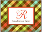 Prints Charming Folded Note Cards - Gobble (N9046)