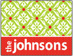 Prints Charming Folded Note Cards - Traditional Name (N9102)