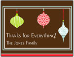 Prints Charming Folded Note Cards - Hanging Ornament (N9116)