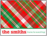Prints Charming Folded Note Cards - Santa Face (N9120)