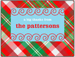 Prints Charming Folded Note Cards - Gingerbread Face (N9121)