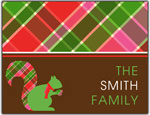 Prints Charming Folded Note Cards - Christmas Squirel (N9126)