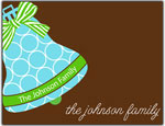 Prints Charming Folded Note Cards - Blue Bell (N9128)