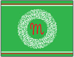 Prints Charming Folded Note Cards - Red Wreath (N9140)