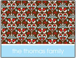 Prints Charming Folded Note Cards - Christmas Heart (N9164)