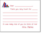 Queen Bee Fill-In Thank You Notes - School Books (FI-17)