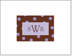 Queen Bee Personalized Stationery/Thank You Notes - Lavender Postage Stamp (NC-103)