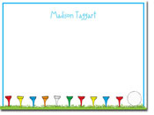 Chatsworth Robin Maguire - Stationery/Thank You Notes (Golf Tee) (DS-10-505)
