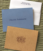 Rytex Stationery - Eco-Friendly Papers - Foil Stamped Foldnotes (RY-B3-168-169-p109)