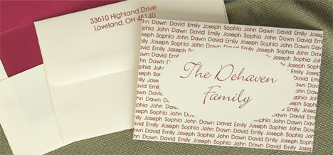 Rytex Stationery - Oval Family Foldnotes (RY-B3-282-283-p167)