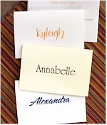 Rytex Signature Style Stationery - Single Name Notes (B3-64-65)