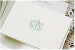 Rytex Signature Style Stationery - Sage Hand Border Notes (C4-97)