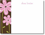 Stationery/Thank You Notes by Stacy Claire Boyd - Pink Daisy Delight