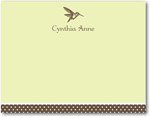 Stationery/Thank You Notes by Stacy Claire Boyd - Freshly-Etched Hummingbird