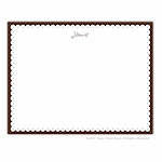 Stacy Claire Boyd Stationery - Blue Dot Scallop (57221)