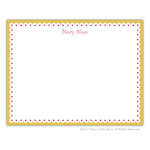 Stacy Claire Boyd Stationery - Mustard Scallop (57224)