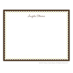 Stacy Claire Boyd Stationery - Green Dot Scallop (57227)