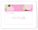 Take Note Designs Thank You Notes - Panel Thank You Mod Circles Pink (B-0919)