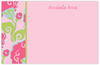 Take Note Designs - Stationery/Thank You Notes (Large Floral Print on Pink) (TND-B2-0121)
